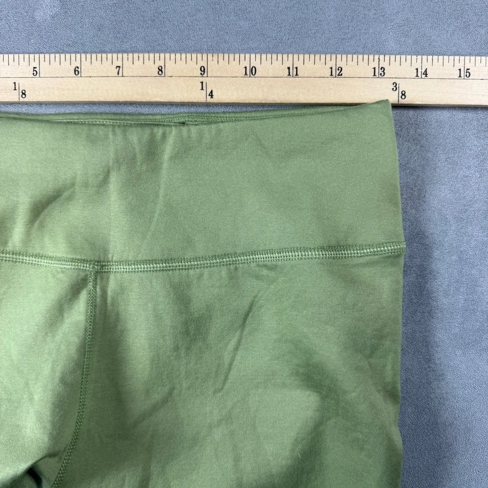 Nike Therma-FIT Women Medium Green Training Leggings Athletic Pants